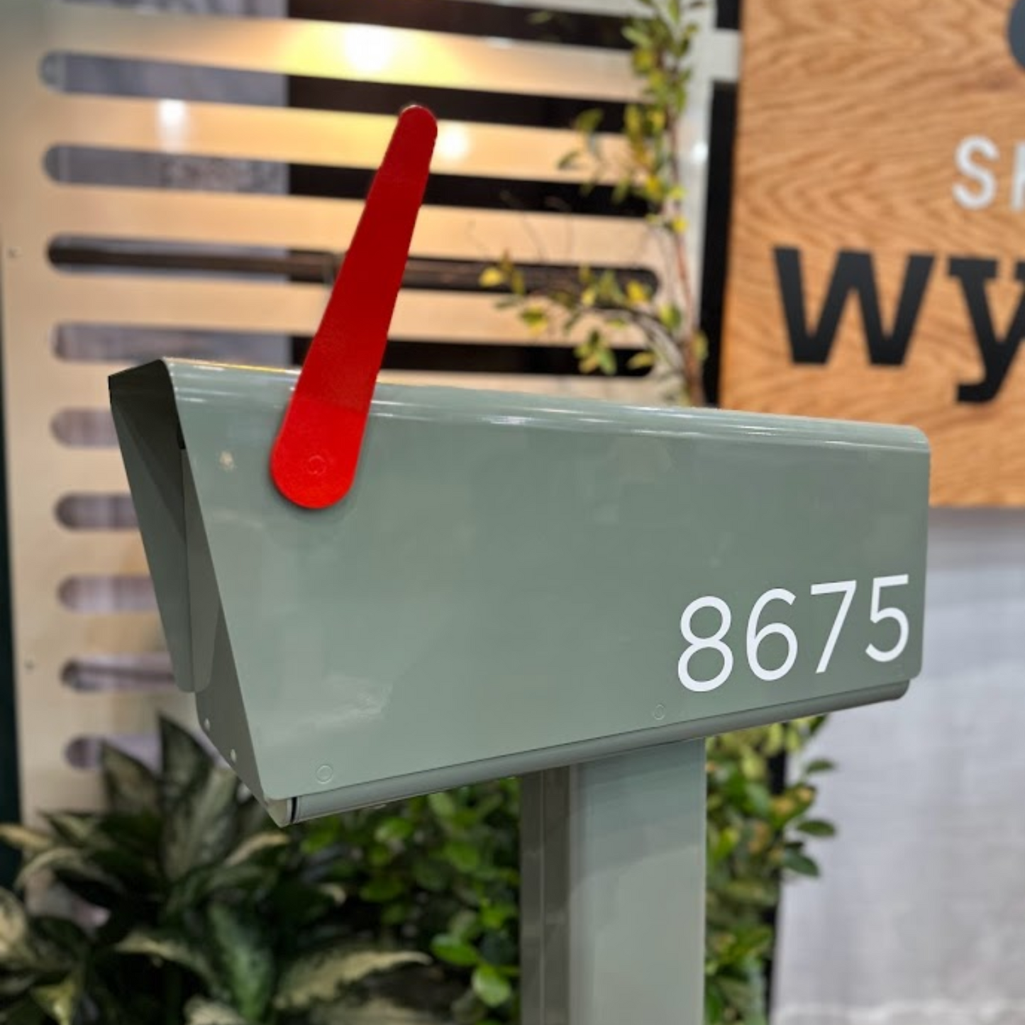 Wyzer Post Box - Sage Green