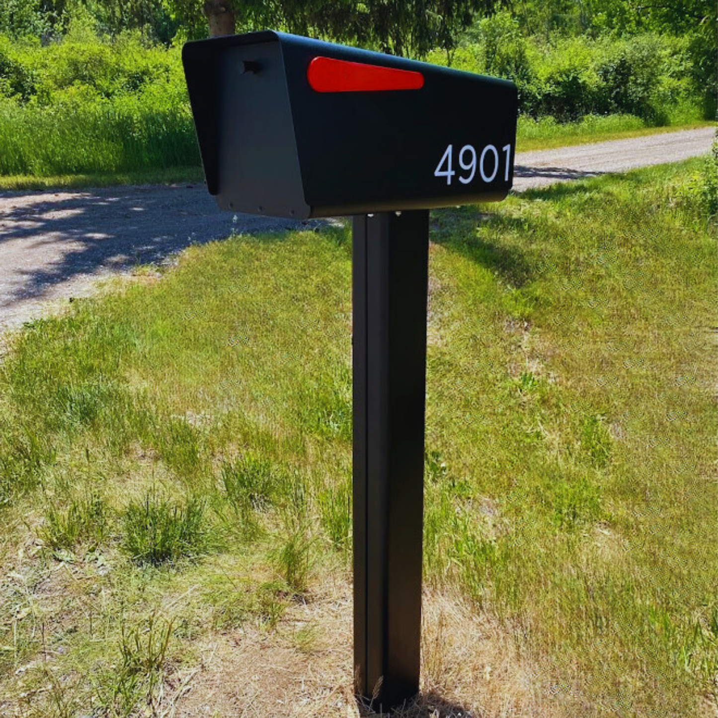 Wyzer Post Box - Textured Black