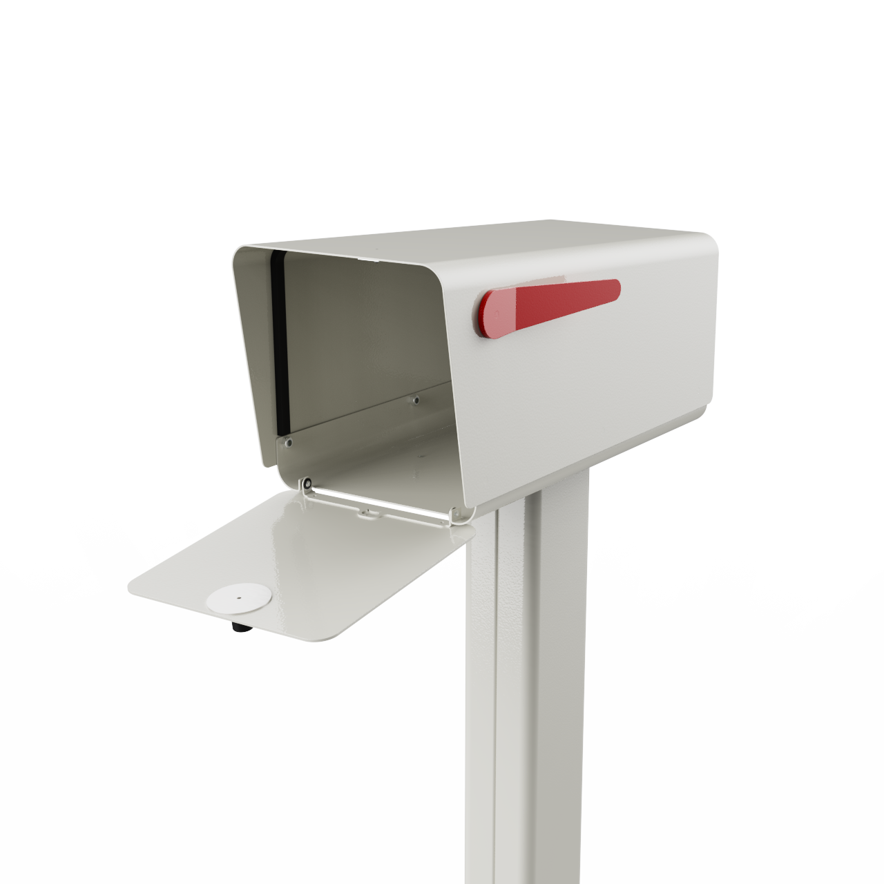 Wyzer Post Box - Natural White