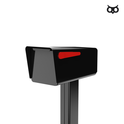 Wyzer Post Box - Smooth Black