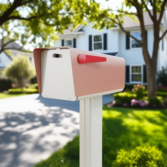 Wyzer Post Box - Two tone