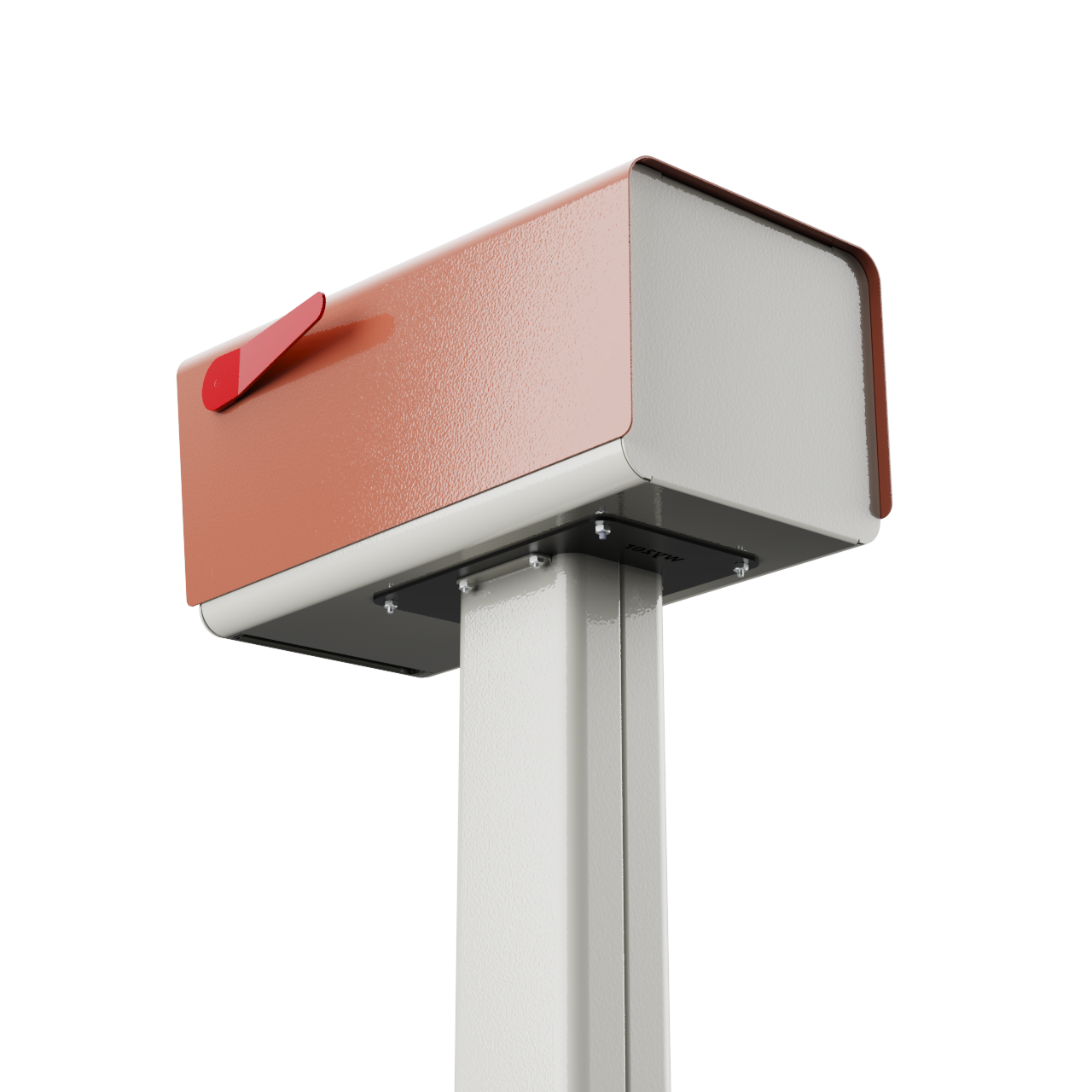 Wyzer Post Box - Two tone