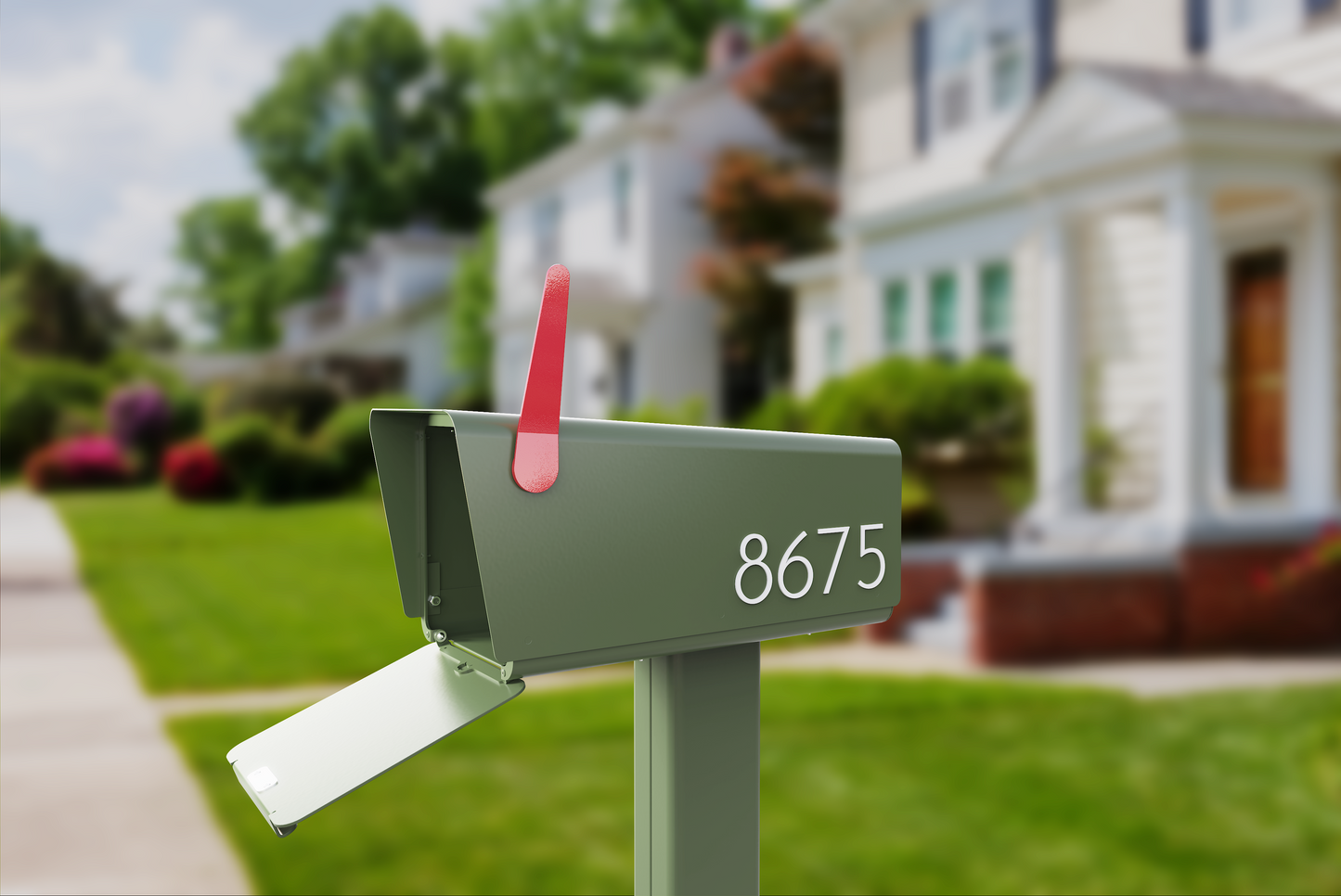 Wyzer Post Box - Sage Green
