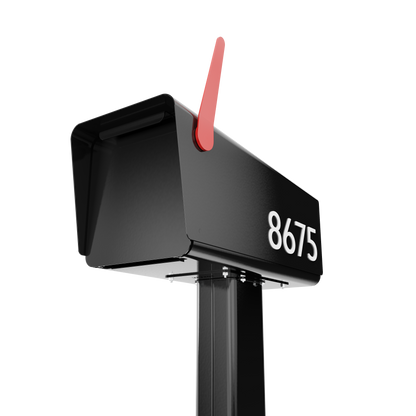 Wyzer Post Box - Smooth Black