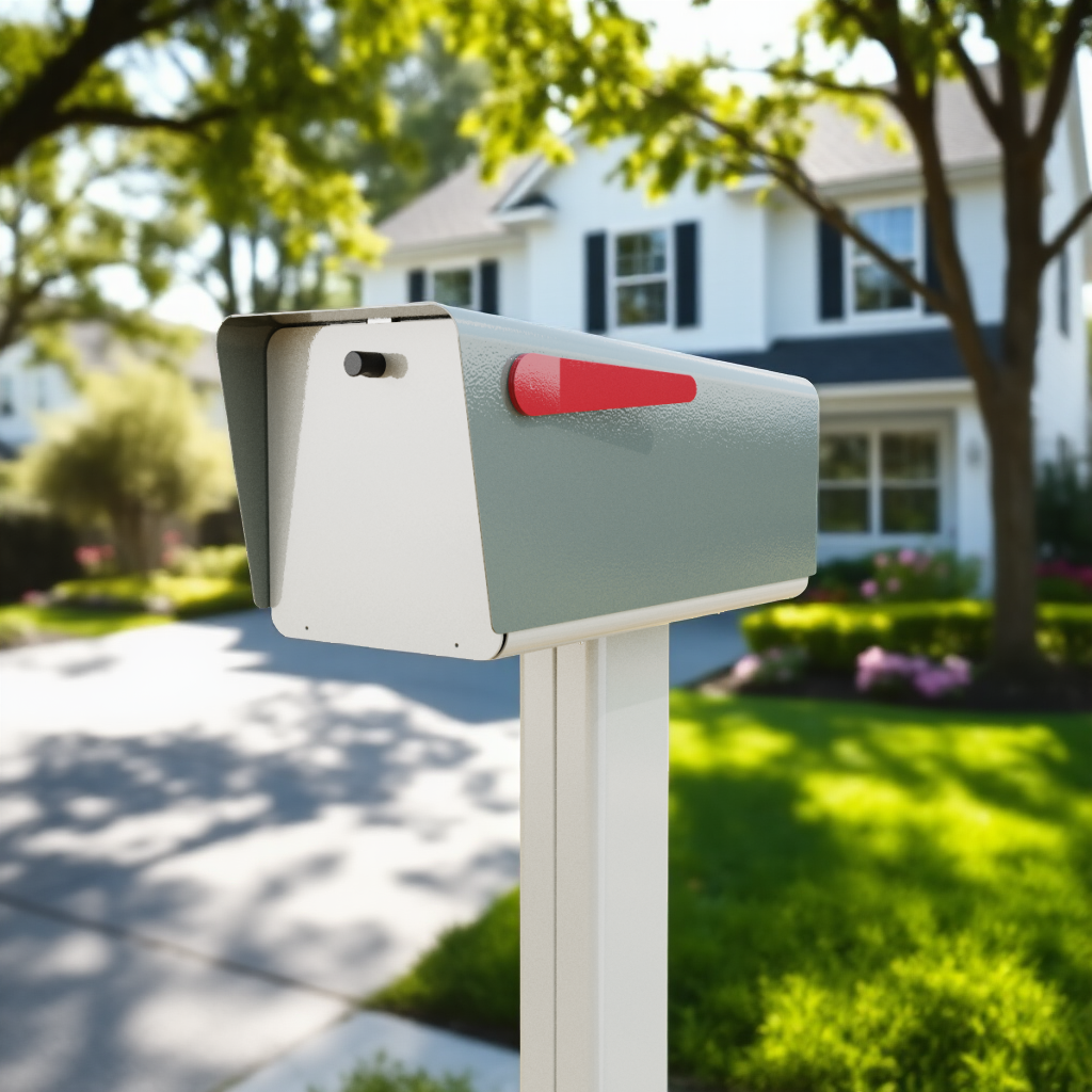 Wyzer Post Box - Two tone