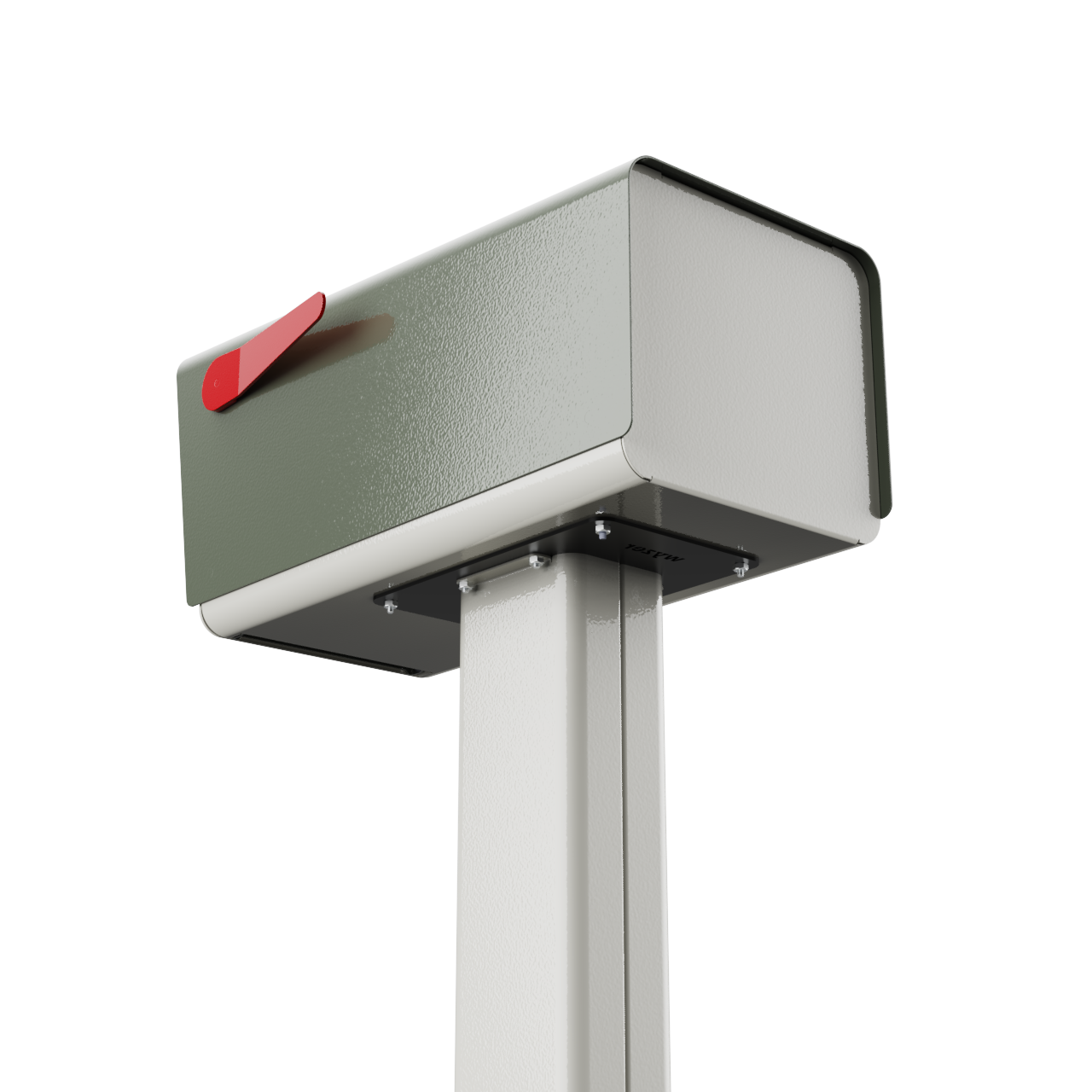 Wyzer Post Box - Two tone