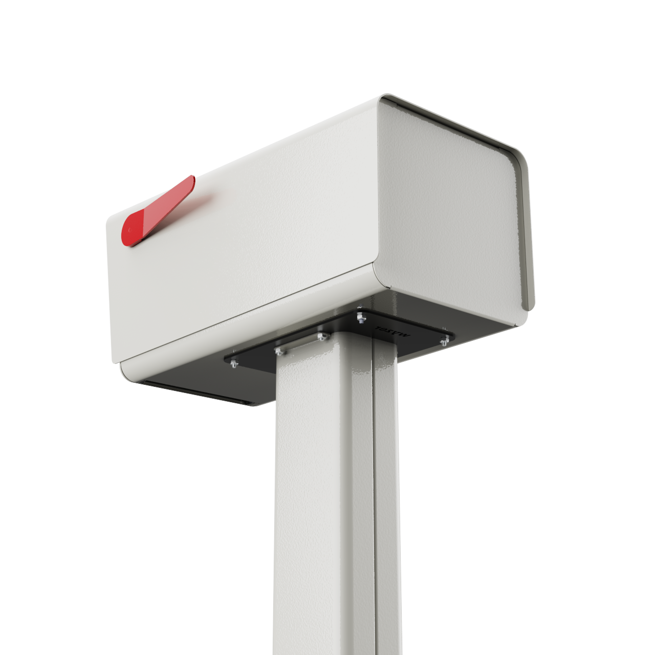 Wyzer Post Box - Natural White