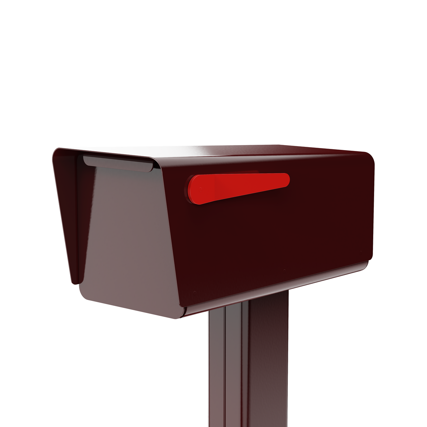 Wyzer Post Box - Wine Red