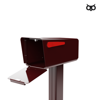 Wyzer Post Box - Wine Red