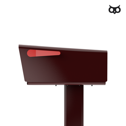Wyzer Post Box - Wine Red